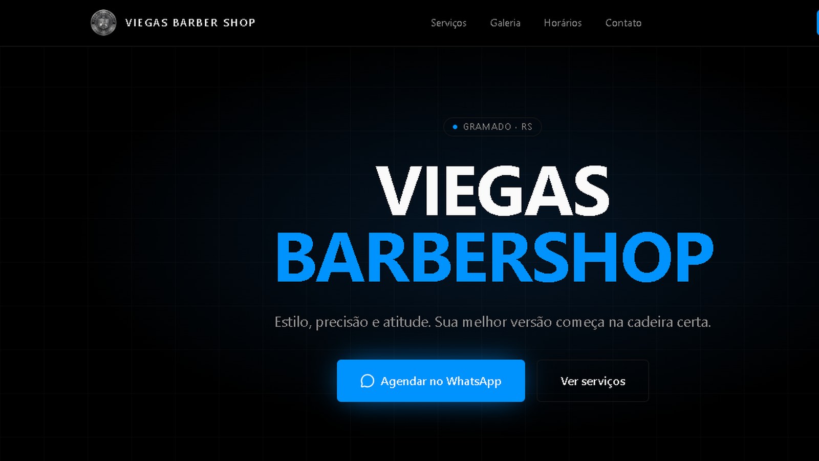 Site Viegas Barber Shop